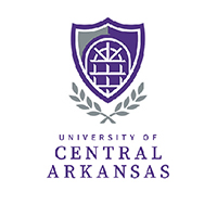 University of Central Arkansas logo featuring shield design.